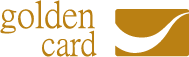 logo golden card