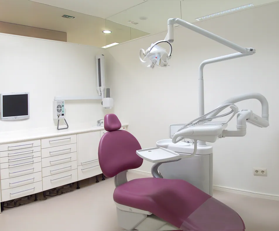 Gabinete de tratamiento dental en la clínica dental de Logroño Sur