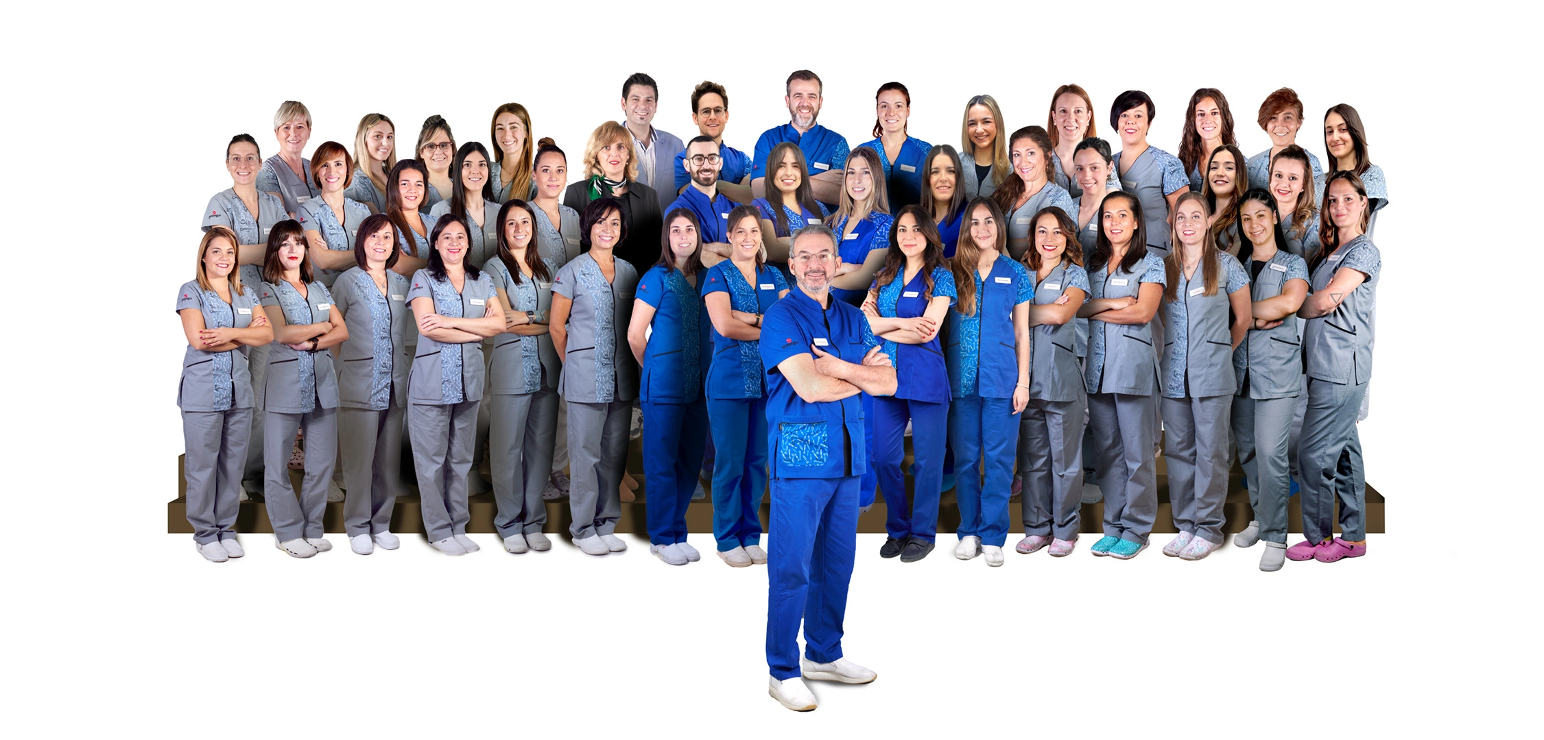 Equipo de profesionales de las clínicas dentales Gurpegui